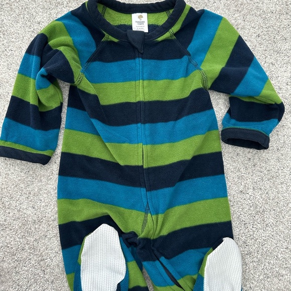 Tucker + Tate Other - ⭐️ 3 for $15 ⭐️ Tucker and Tate Striped baby boy One Piece - Blue and Green